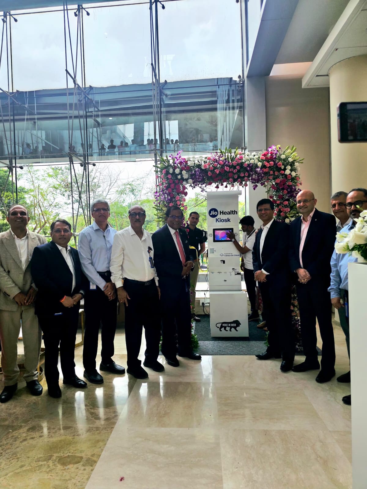 Reliance Jio Health ATM Machine Installation