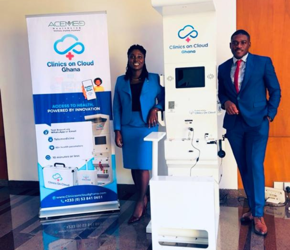 Clinics On Cloud Ghana health kiosk launch, extending Africa presence with 60+ parameter screening access