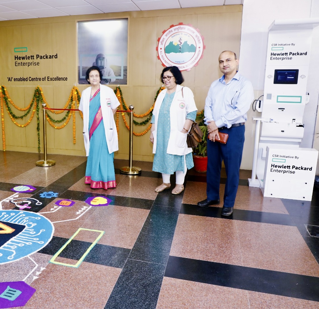Health ATM installed in AIIMS Rishikesh by Clinics on Cloud