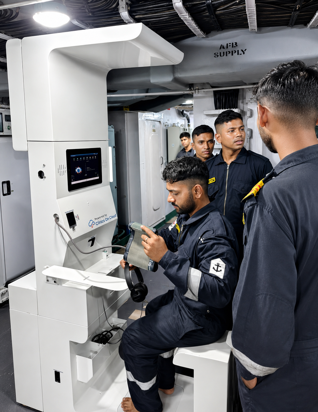 Navy Health ATM Installation