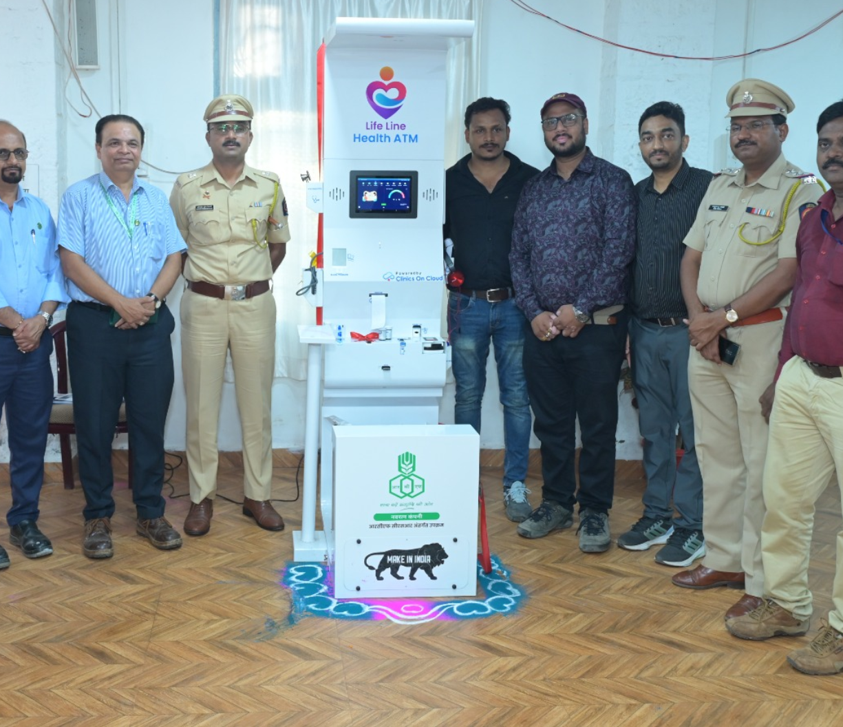 Police HQ Installation Health Kiosk