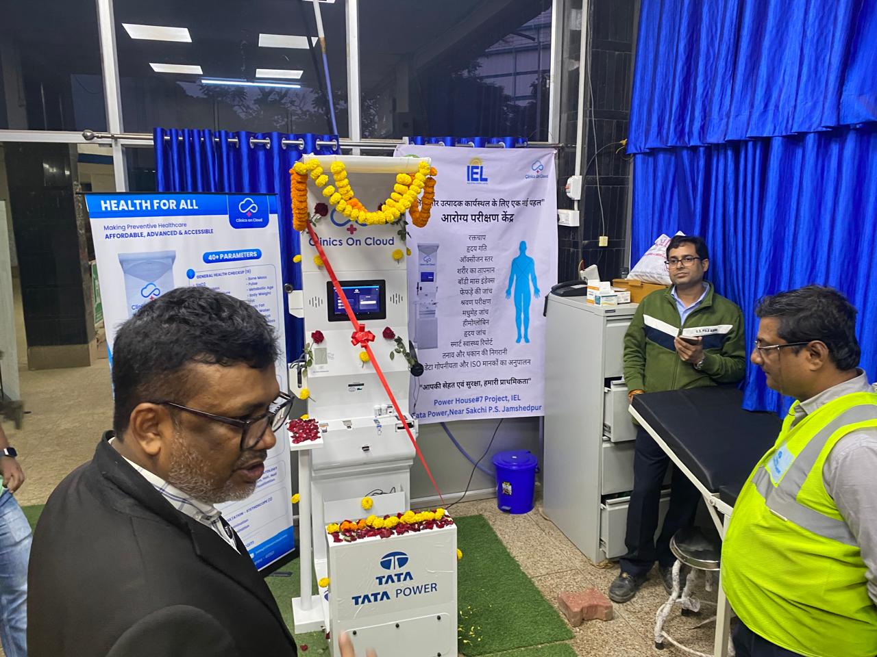 TATA Power Healthcare Kiosk Installation