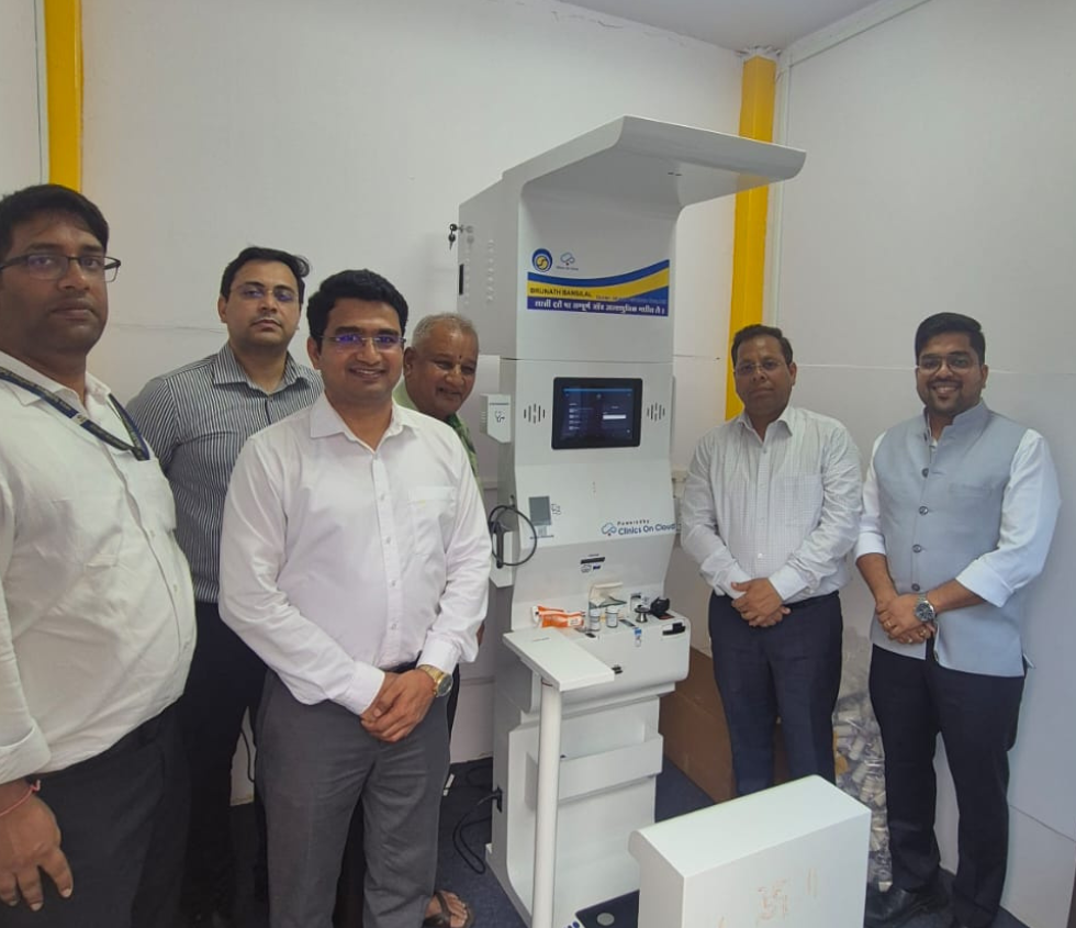 AI Healthcare ATM in MP