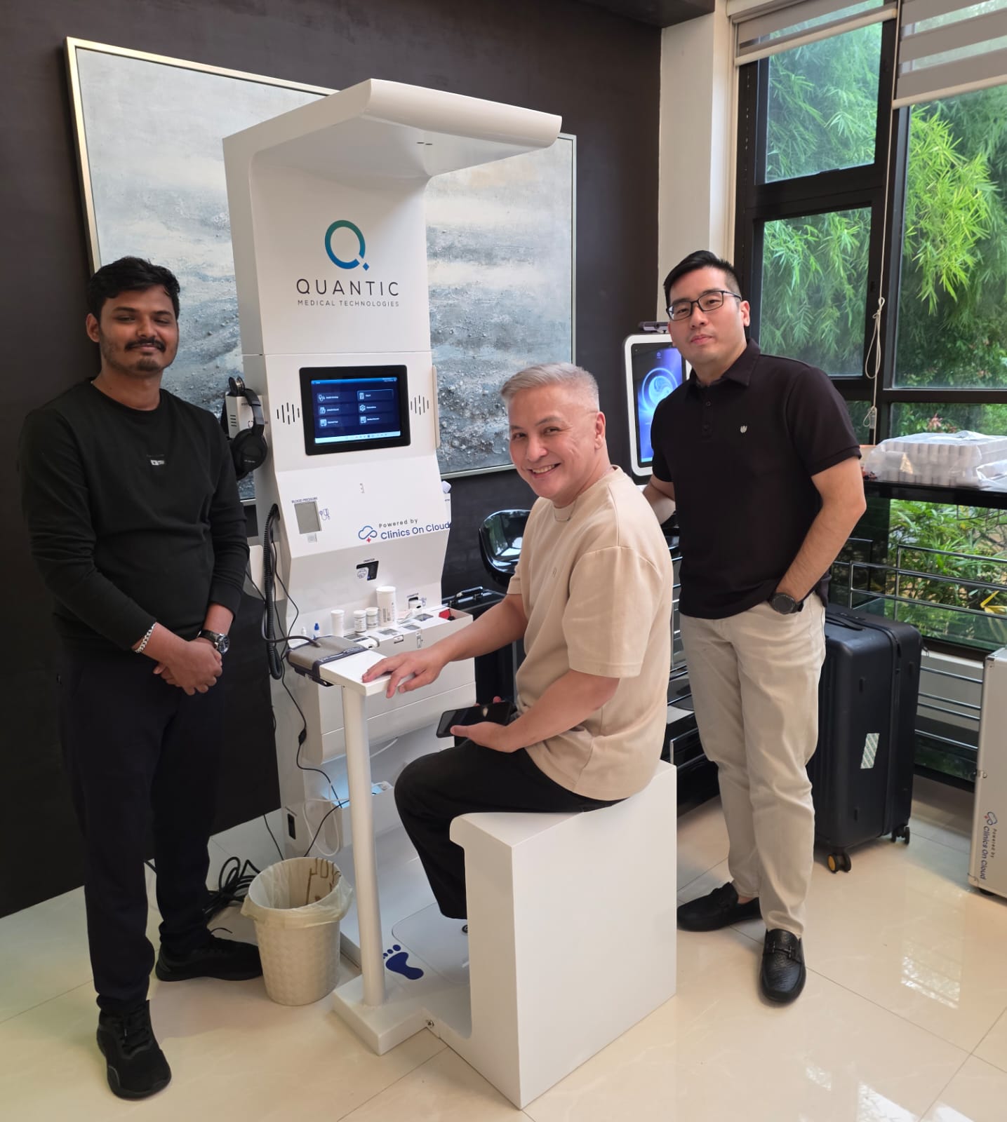 Clinics On Cloud health kiosk deployment in the Philippines, part of the platform's regional presence